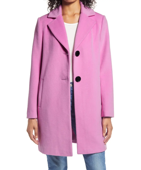 Sam Edelman Carnation Pink Coat