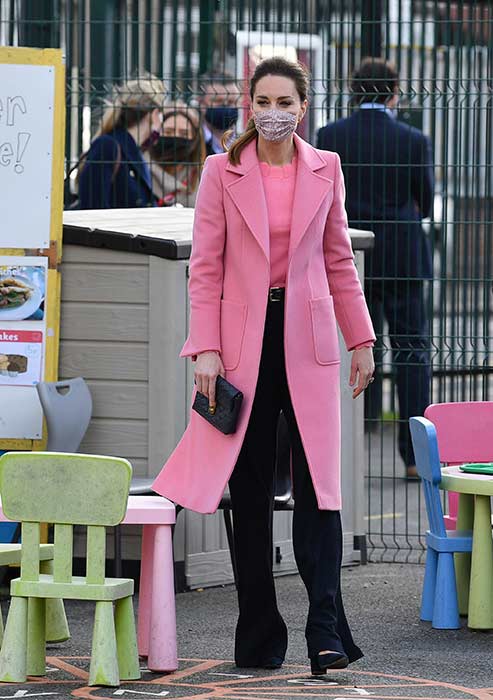 Kate Middleton Bubblegum Coat