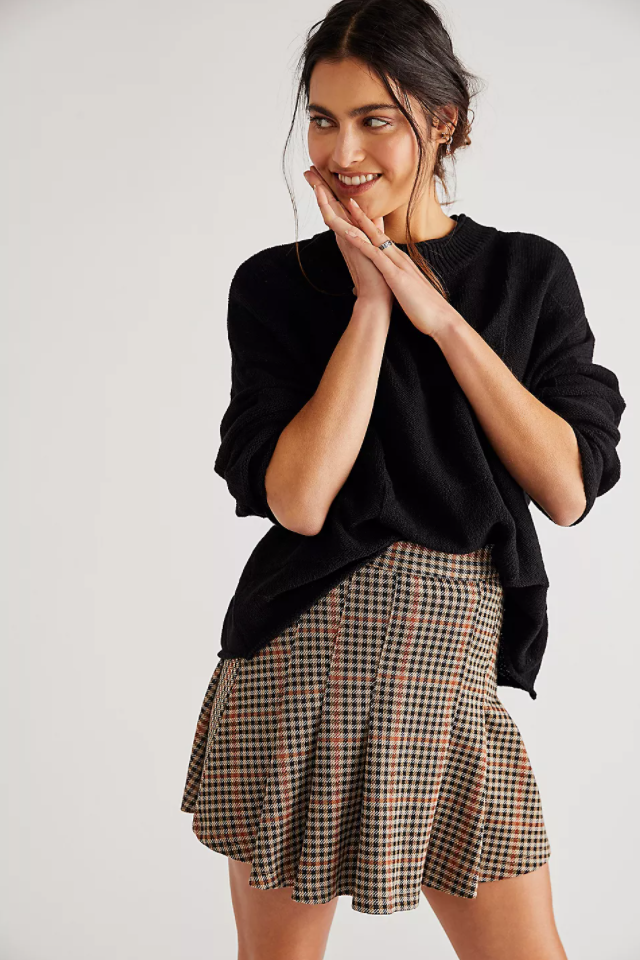 Honey Pleated Skirt from Freepeople.com
